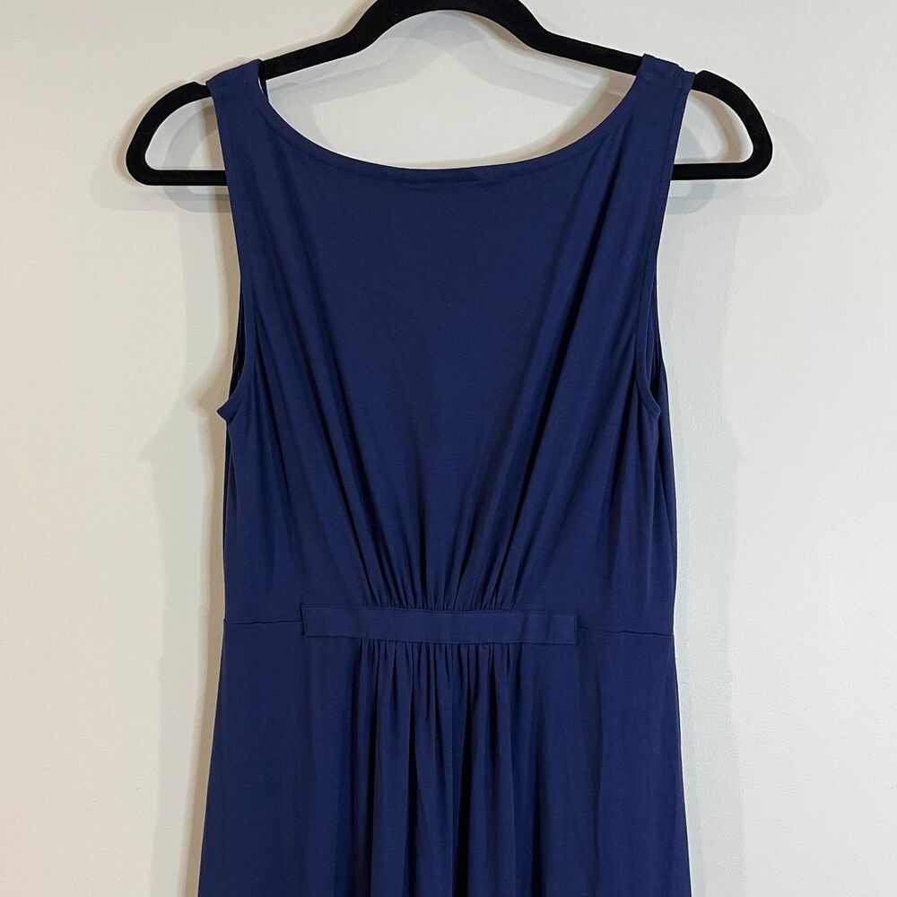 Boden Navy Blue Jersey Maxi Dress size 6 - Picture 4 of 6